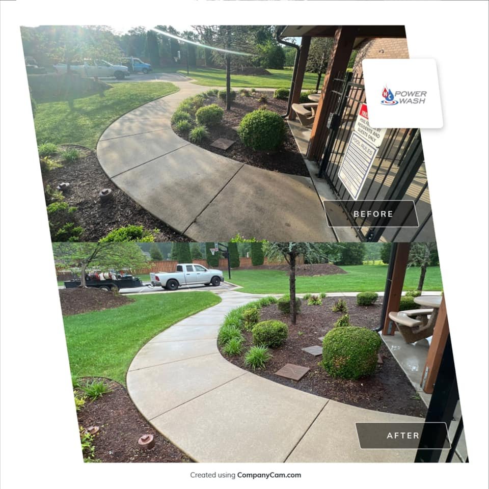 sidewalk cleaning hc power wash